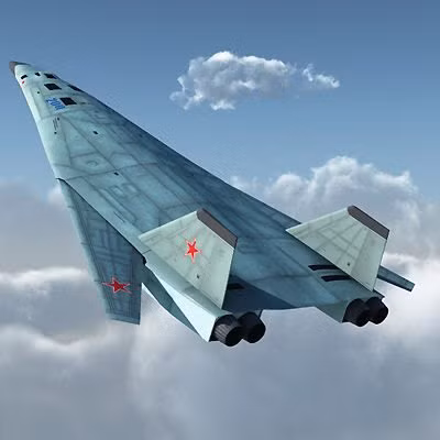 Cuối cùng là Tupolev PAK DA - một loại máy bay ném bom tàng hình thậm chí còn chưa được Nga cho ra đời nhưng phương Tây đã xem xét đây là một đối thủ đáng gờm trong tương lai. Nguồn ảnh: NI.