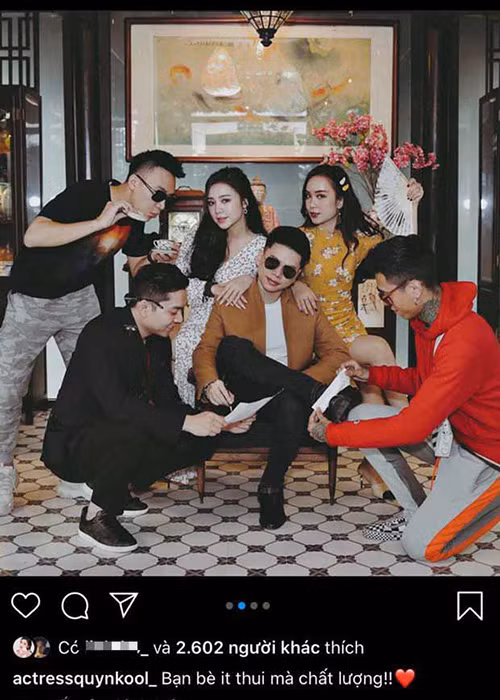 Hoàng Tôn cho biết, anh và Quỳnh Kool chỉ là bạn bè lâu năm. Phía Quỳnh Kool cũng phủ nhận chuyện hẹn hò. Ảnh: Phụ nữ Việt Nam