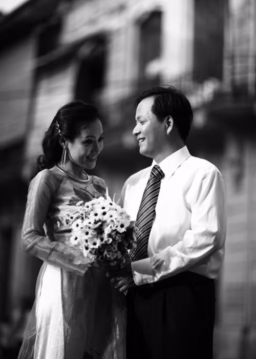 Nữ biên tập viên từng cho biết, ông xã luôn cảm thông với công việc của vợ.