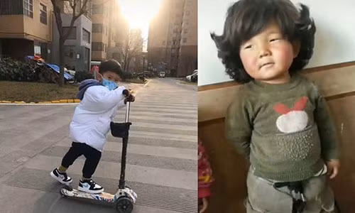 Sự khác biệt về tư duy, quan niệm trong cách nuôi dạy trẻ của các thế hệ đã hiện rõ qua loạt ảnh chụp cục cưng mà các bà mẹ người Trung Quốc đăng trên mạng xã hội gần đây. Những đứa trẻ thời trang, sành điệu, sạch sẽ khi sống cùng bố mẹ ở thành phố đã có những thay đổi "nghiêng trời lệch đất" sau vài tháng sống cùng ông bà. Tuy vậy, bố mẹ cũng không cần quá lo lắng, trừ những trường hợp con bị ông bà nhồi ăn biến thành béo phì, được tự do thoải mái vui chơi, nghịch ngợm là trải nghiệm hoàn toàn mới với lũ trẻ. Những phút giây được thoải mái khám phá cuộc sống, hòa mình với thiên nhiên khi ở quê cùng ông bà sẽ là trải nghiệm sống đáng nhớ, trở thành kỷ niệm khó quên khi trẻ trưởng thành. Hãy cùng xem các em bé thay đổi thế nào dưới bàn tay săn sóc của ông bà nhé: