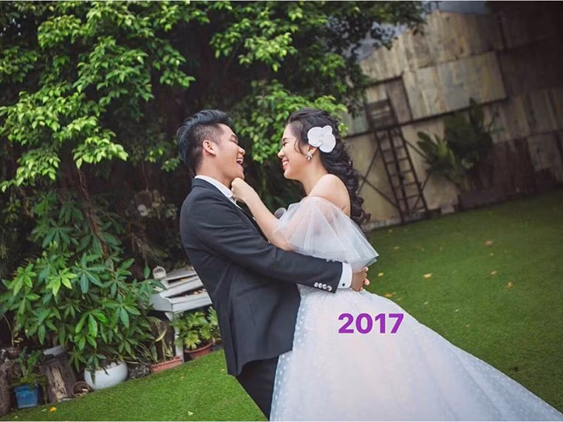 Vo cu Quach Ngoc Ngoan ngay cang hanh phuc ben chong tre