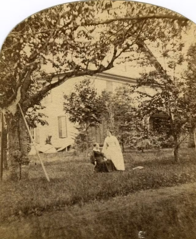 Trong một khu vườn ở Philadelphia, 1859.