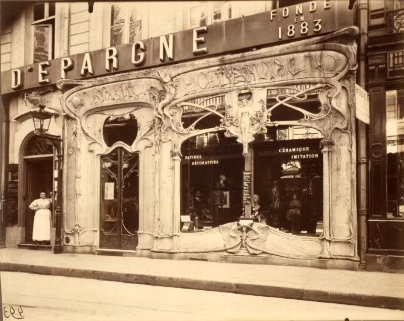 Phòng trưng bày nghệ thuật số 45 phố St. Augustin, khoảng 1904 - 1905.