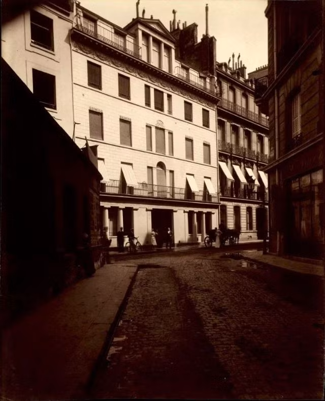Tòa nhà Benjamin Franklin ở số 26 phố Penthievre, 1901.