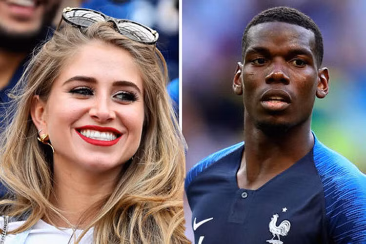 Trong mùa World Cup năm nay, Maria đã sang Nga cổ vũ đội tuyển Pháp. Ảnh: Express