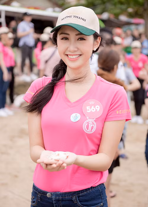 Tham gia cuộc thi nhan sắc mang tầm quốc gia, Ngọc Linh được đánh giá cao ngay từ khi ứng tuyển. Ảnh: BTC