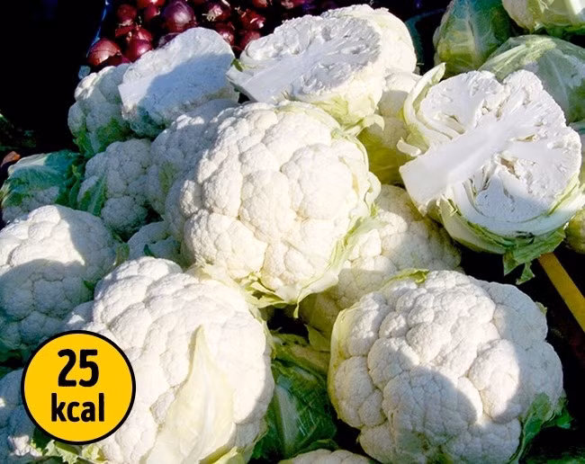  Súp lơ: Súp lơ là một nguồn tuyệt vời của vitamin C và K. Thực phẩm giúp giảm cân này cung cấp nhiều chất dinh dưỡng nhất khi ăn sống. Ảnh: Brightside.