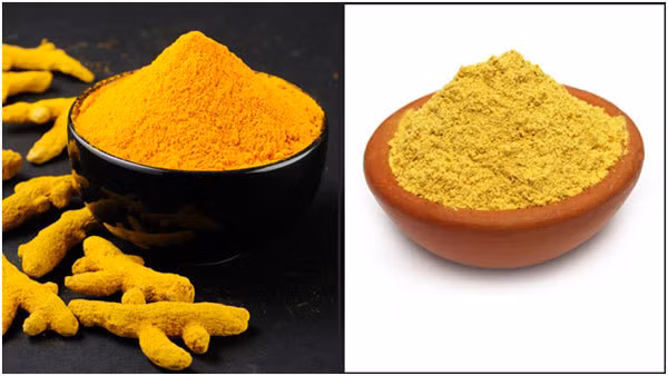 3. Gỗ đàn hương và tinh bột nghệ: Bột gỗ đàn hương và nghệ là loại mặt nạ dưỡng da rất tốt cho da dầu. Trộn bột gỗ đàn hương và bột nghệ, thêm nước (hoặc nước cốt chanh). Sau đó, bôi hỗn hợp lên mặt và để 10-15 phút trước khi rửa. Ảnh: Shutterstock.