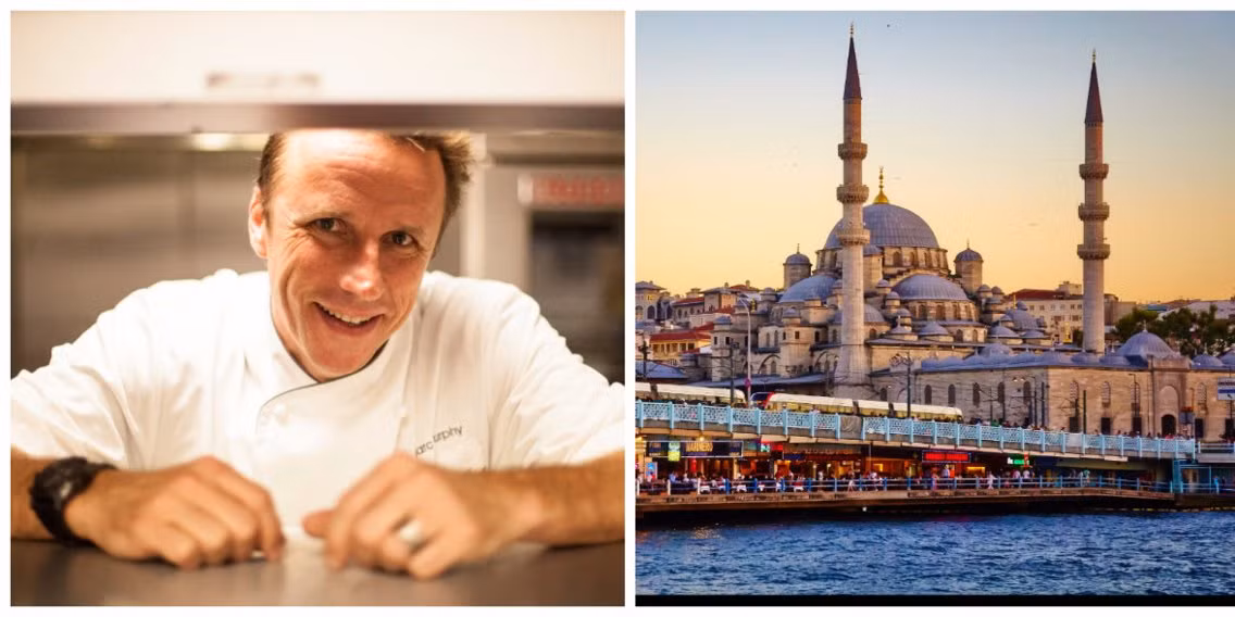 Istanbul, Thổ Nhĩ Kỳ: Đầu bếp Marc Murphy cho biết, Istanbul là điểm đến tuyệt vời để thưởng thức các loại ẩm thực đường phố như kebab và món kokorec – món thịt cừu chiên cùng với các loại gia vị đặc biệt kẹp trong bánh mì mềm. Ảnh: Thisisinsider