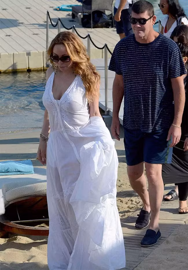 Mariah Carey đã đòi tình cũ James Packer phải trả cho cô 50 triệu USD. Số tiền này theo Mariah là James đã nợ cô vì đã buộc cô phải rời hai đứa con chuyển từ New York về sống ở Los Angeles để Packer có thể gần con riêng của anh hơn. (Ảnh: Daily Mail)
