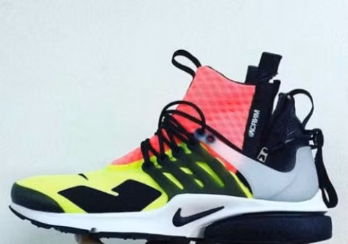 Hãng sản xuất Nike hợp tác cùng Acronym để cho ra mắt mẫu giày Air Presto với màu sắc bắt mắt.