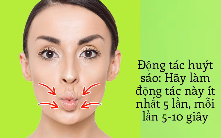 3. Động tác huýt sáo