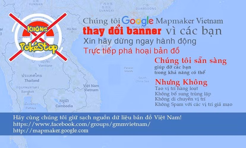 Và dù cơn sốt Pokemon Go đã tạm lắng đi nhưng việc số đông thanh niên ham mê nhất thời tựa game này cũng đã tạo ra một số hậu quả. Điển hình là việc nhiều người chơi do lười biếng, không muốn phải đi quá xa để bắt Pokemon đã tự động spam hoàng loạt vị trí giả mạo, thậm chí di chuyển cả vị trí trên nguồn dữ liệu bản đồ Việt Nam của đội ngũ Google Mapmaker để tạo ra các Pokestop, phục vụ cho quá trình chơi game được nhanh, tiện lợi hơn.