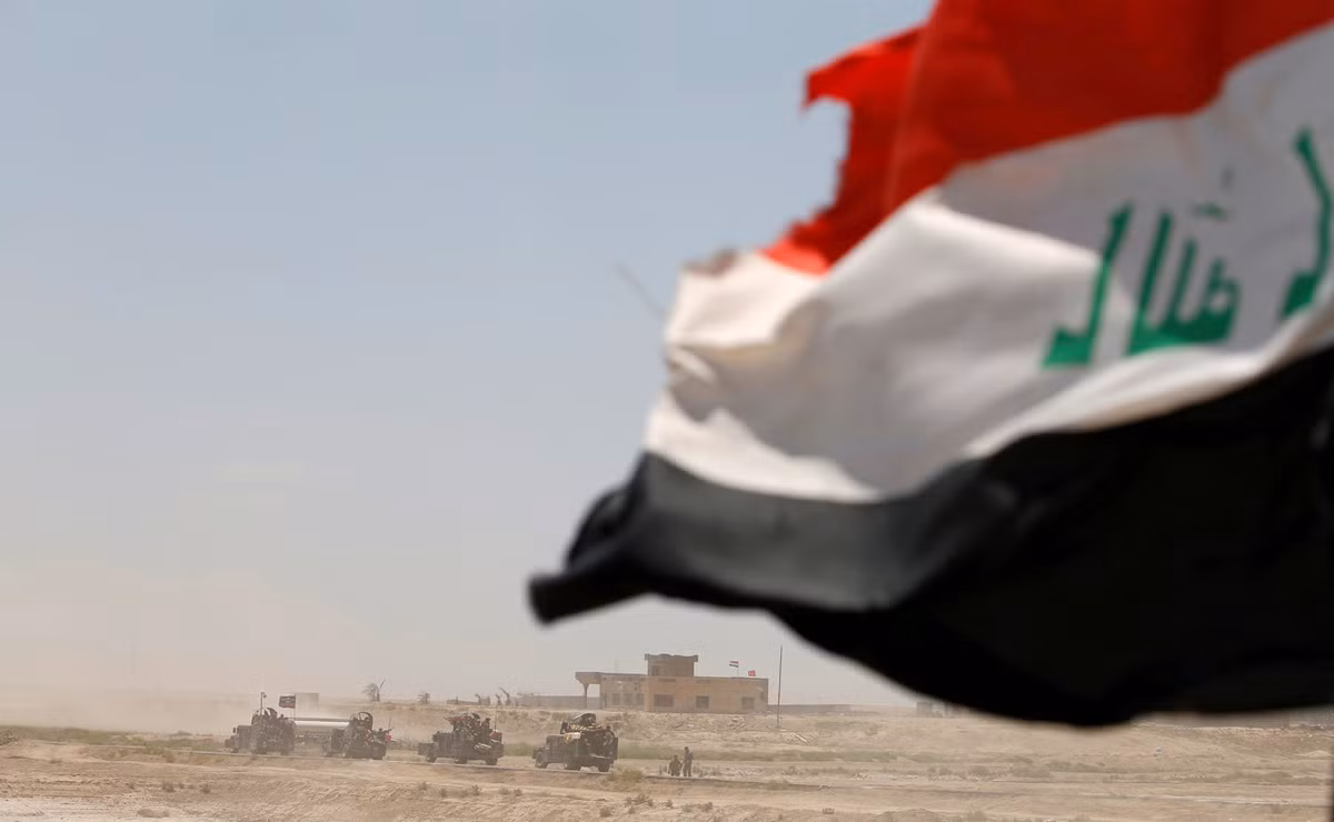 Lực lượng Iraq tập kết gần Fallujah ngày 31/5.