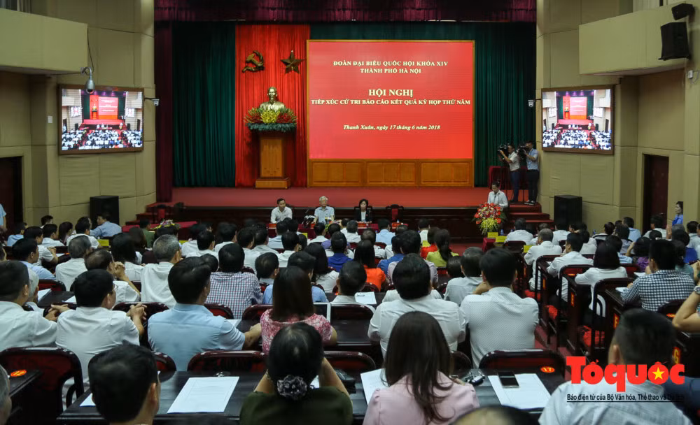 Tại hội nghị, Tổng Bí thư sẽ trả lời những câu hỏi của cử tri về các vấn để mà người dân đang quan tâm.