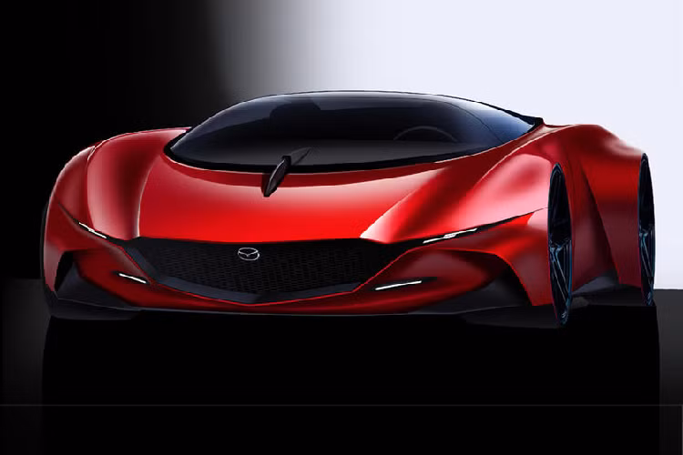 Tuy nhiên, họa sĩ tài ba Josep Robinson đã phác thảo trước siêu xe Mazda9 mới khả thi trong tương lai. Chiếc Mazda9 sở hữu thiết kế ấn tượng với kính chắn gió bao quanh buồng lái đi cùng cụm đèn pha và đèn hậu siêu mỏng và bộ la zăng 5 chấu kép độc đáo.