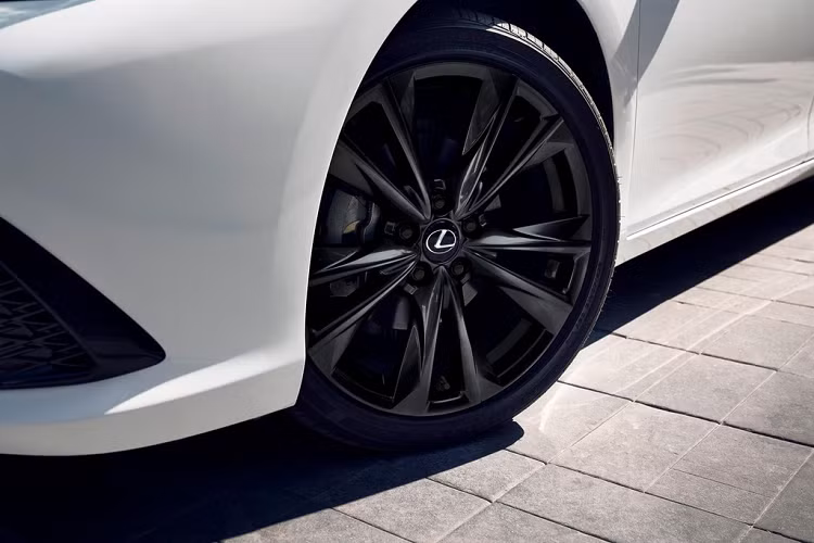 Nhà sản xuất cho biết bản AWD vẫn giữ nguyên khoảng để chân, khoang hành lý, tiện nghi lái, độ tĩnh lặng cabin và khả năng linh hoạt như các bản FWD. Lexus ES F Sport AWD có hệ thống treo thể thao và la-zăng 19 inch giống như bản FWD.