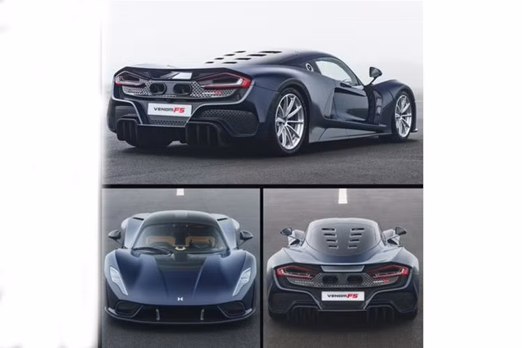 Trong khi đó, bộ khung liền khối bằng sợi carbon siêu nhẹ của Hennessey Venom F5 2021 có trọng lượng chỉ 86 kg. Các tấm ốp thân vỏ và cửa của xe được làm từ vật liệu composite trong khi khung phụ làm từ nhôm, có thể biến dạng khi va chạm. Nhờ đó, Hennessey Venom F5 2021 chỉ nặng 1.360 kg và có tỷ lệ công suất/trọng lượng là 1.212 mã lực/tấn.