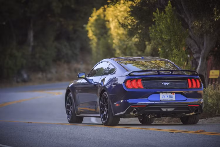 Có tới 12 phiên bản khác nhau của Ford Mustang đang được bán tại Hoa Kỳ bao gồm các mẫu EcoBoost và V8 GT bốn nồi, mỗi phiên bản có hai tùy chọn về gói hiệu suất.