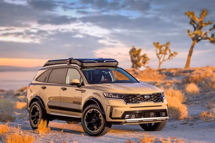 Công ty trực tiếp thực hiện dự án ra đời Yosemite và Zion lại là LGE-CTE Motorsports. Đây là công ty chuyên độ xe off-road và đặt trụ sở tại bang California, Mỹ. Đầu tiên là Kia Sorento Yosemite 2021, được thiết kế để dành cho "những chuyến khám phá vùng cao hoặc người sống trên núi". Bên ngoài, mẫu xe này sở hữu màu sơn ngoại thất xanh nhám có tên Pine Green và những điểm nhấn màu đen bóng tương phản.