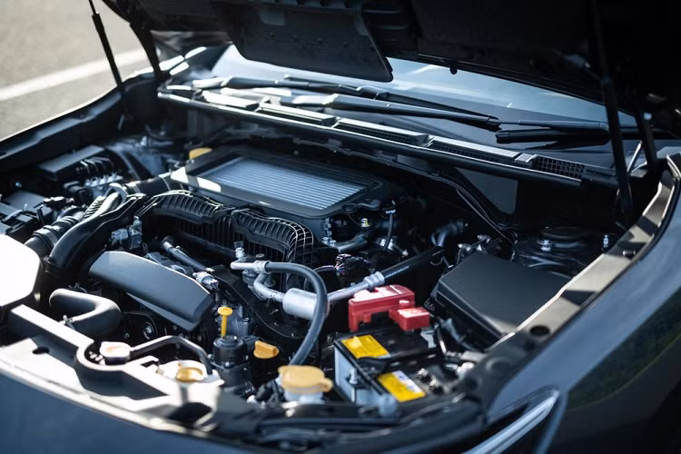 Trang bị hộp số tiêu chuẩn của xe là hộp số vô cấp Lineartronic CVT do Subaru phát triển với 80% chi tiết hoàn toàn mới. Hộp số mới này có tỷ số truyền dài hơn nhằm cải thiện khả năng vận hành. Hệ dẫn động 4 bánh là trang bị tiêu chuẩn ở mọi phiên bản. Hai trang bị này kết hợp với động cơ turbo mang đến cho Subaru Levorg mức tiêu thụ nhiên liệu 7,3 L/100km.