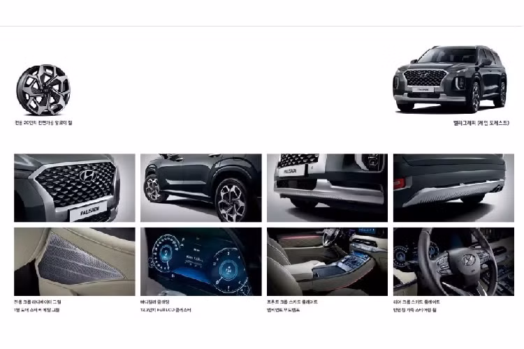 Nội thất có thêm tùy chọn 6 chỗ ngồi cho những khách hàng thích sự "sang chảnh". (Tùy chọn này tương tự như trên Sorento thế hệ mới). Hyundai Palisade Calligraphy vẫn sẽ giữ nguyên các tùy chọn động cơ.