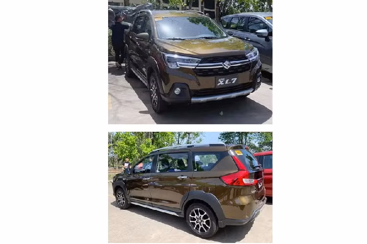 Là một phiên bản 7 chỗ của XL6, XL7 hứa hẹn mang tới cái nhìn cao cấp hơn so với Ertiga 2019. Ở phần đầu xe, giống như XL6, XL7 mới của Suzuki sẽ sở hữu thiết kế với những đường nét mạch lạc, vuông vắn với điểm nhấn là dải đèn LED định vị ban ngày được nối dài xuyên suốt mặt ca-lăng bằng một thanh chrome sáng bóng.