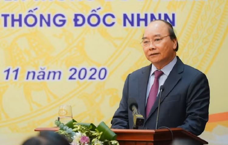 Thu tuong trao quyet dinh, giao nhiem vu cho tan Thong doc Ngan hang Nha nuoc