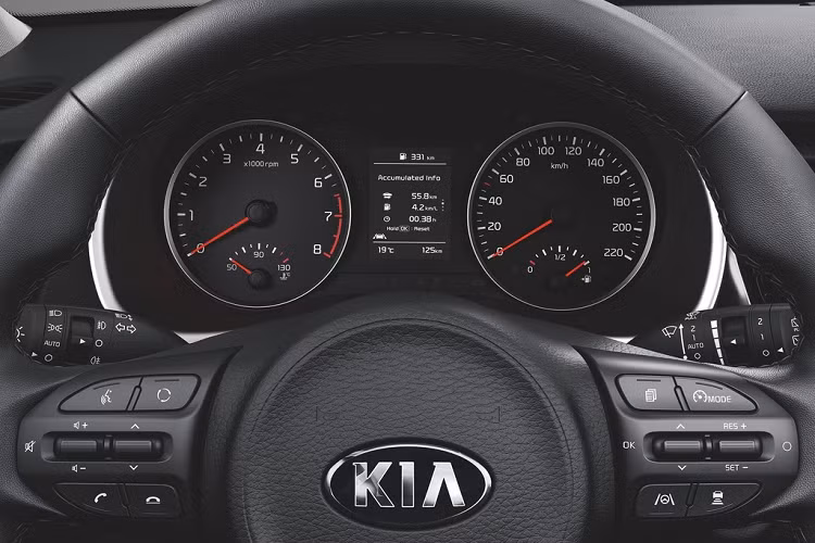 Khách hàng có thể mua thêm gói tùy chọn giá 1.800 USD cho Rio S. Gói này bao gồm mâm hợp kim 15 inch, đề nổ bằng nút bấm, điều hòa tự động, radio vệ tinh và màn hình đa thông tin 4,2 inch.