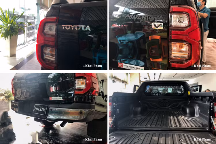 Mẫu ôtô mới Toyota Hilux Adventure 2020 có phần đuôi xe duy trì nét cơ bắp và cứng cáp với một vài thay đổi nhỏ.