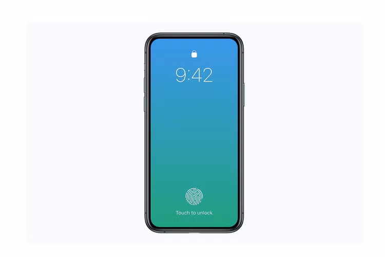 iPhone 2020 se khong co “tai tho”, kem touch ID duoi man hinh-Hinh-2