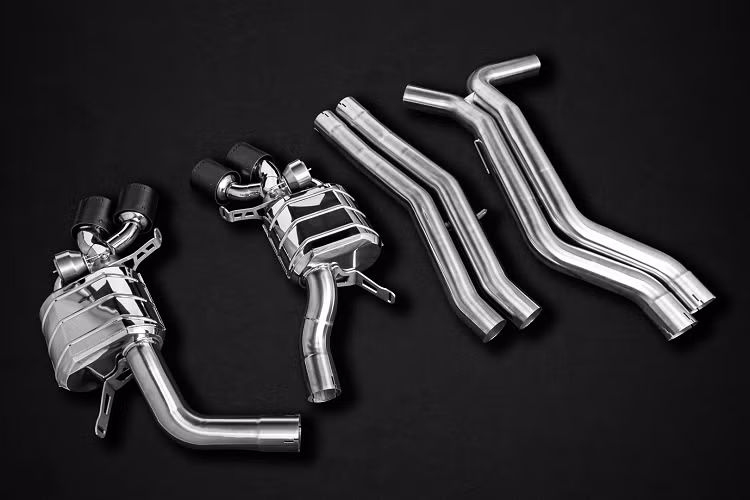 Gói nâng cấp thứ 2 trị giá 7,688 EURO (khoảng 197 triệu đồng) bổ sung thêm hệ thống ống xả thể thao Capristo có chức năng thay thế bộ giảm thanh phía trước và giữa để tối ưu luồng khí thải và âm thanh. Nhờ hệ thống bổ sung này, công suất tăng lên 715 mã lực và mô-men xoắn cực đại tăng lên 930 Nm.