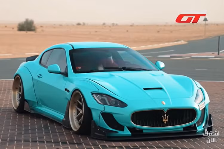 Islam Hammad đã phải chi ra khoảng 39.000 USD để "tân trang" cho chiếc Maserati Gran Turismo hàng hiếm của mình