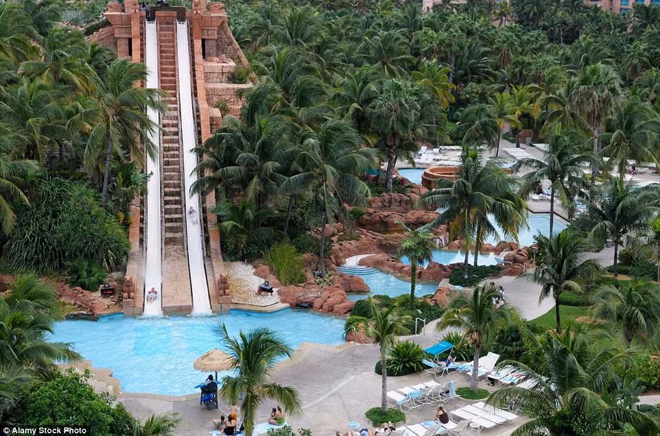 Công viên nước Aquaventure ở Nassau, đảo New Providence.