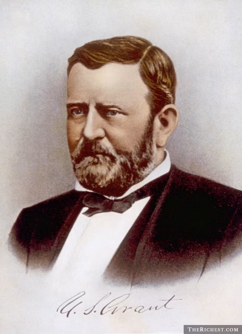 Cựu Tổng thống Ulysses S.Grant hút 20 điếu thuốc mỗi ngày. Ông qua đời vào năm 1885 vì căn bệnh ung thư vòm họng.