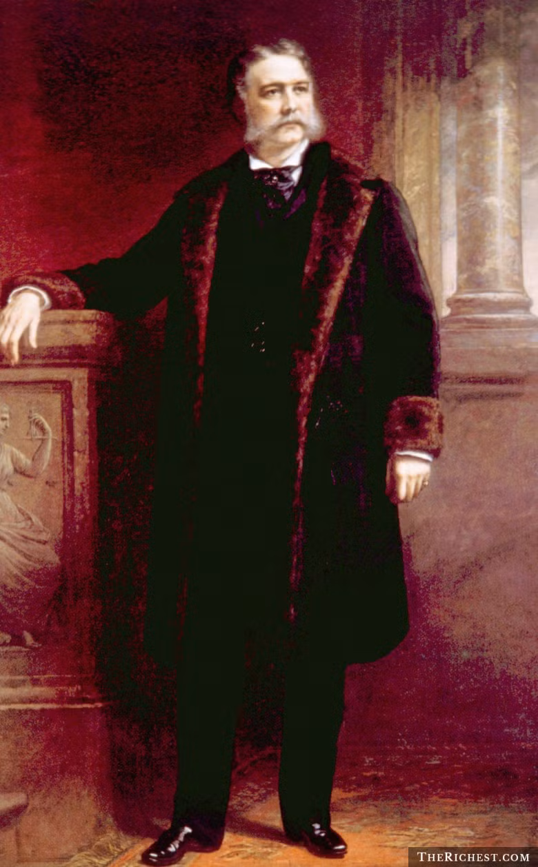 Chester A.Arthur là một trong những tổng thống phong cách nhất của nước Mỹ. Ông có tới 80 chiếc quần dài trong thời gian ở Nhà Trắng.