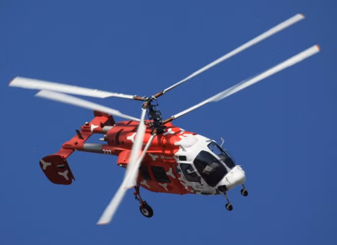 Tầm bay của dòng trực thăng Ka-226 là 600 km. Ảnh: russianhelicopters.