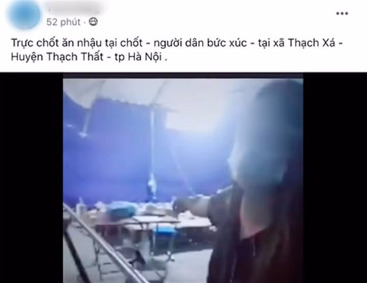 Thuc hu thong tin chuc nguoi tu tap an nhau tai chot kiem soat COVID-19