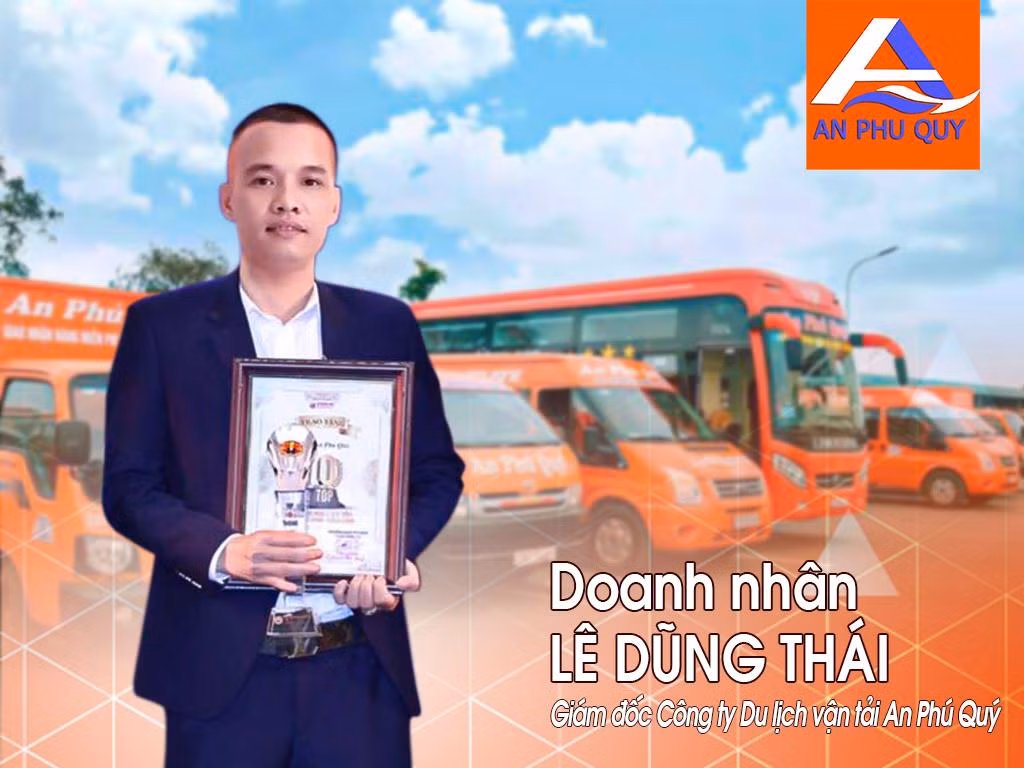 Lê Dũng Thái là Giám đốc Công ty TNHH An Phú Quý, một trong những doanh nghiệp vận tải đường dài có quy mô lớn trên địa bàn tỉnh Nghệ An với hơn 50 phương tiện chạy dọc theo tuyến Bắc - Nam.