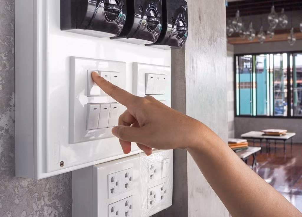 Với những gia đình có trẻ quá nhỏ, bố mẹ cần mua các thiết bị bịt, bảo vệ ổ điện để tránh trẻ tò mò mà chạm vào.