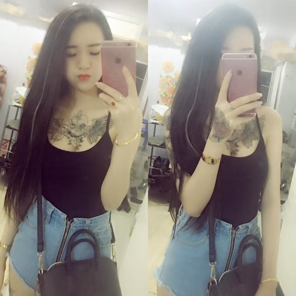 Giống như bao người xăm mình khác, thời gian đầu “vẽ” hình lên da thịt, Thủy Ngân cũng vấp phải sự phản đối, đả kích kịch liệt của bố mẹ, bạn bè, người quen trên mạng xã hội. Nhiều người vừa nhìn qua đã nhận xét Thủy Ngân là một cô gái hư hỏng, thích ăn chơi.