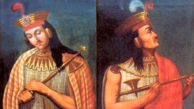 Từ năm 1527 - 1532, 2 hoàng tử Huáscar và Atahualpa rơi vào cuộc chiến tranh giành ngai vàng sau khi vua cha chết. Sự việc này đẩy đế chế Inca rơi vào hỗn loạn và từng bước đến bờ vực diệt vong.