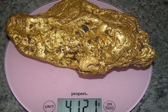 Theo lời kể của người đàn ông, ban đầu, ông cho rằng đó là rác hoặc móng sắt của ngựa vì món đồ đó nhô lên mặt đất khoảng 30 cm cà có hình dáng xấu xí như mẩu kim loại phế liệu.
