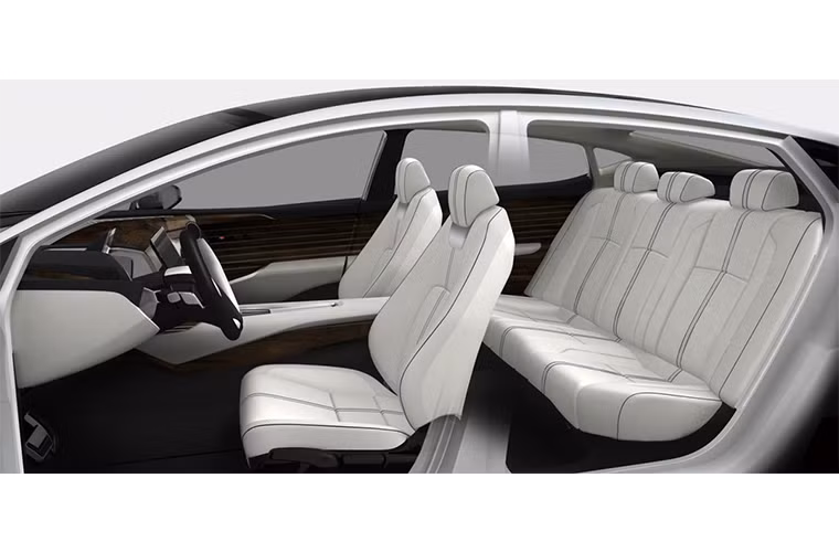 ...giúp cho Honda FCV Concept có được 5 chỗ ngồi rất thoải mái.