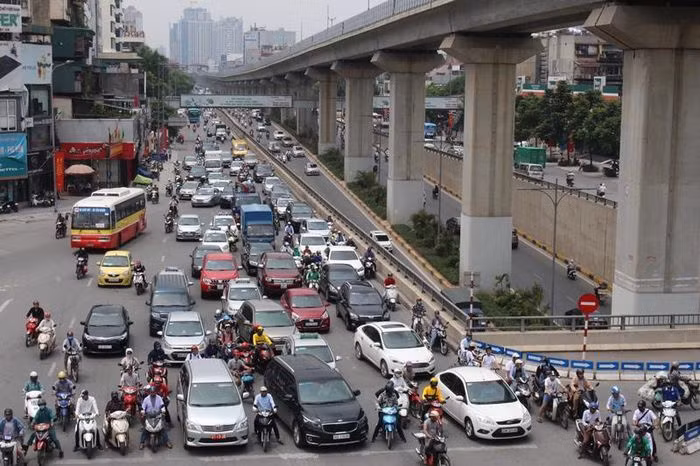 87 tram thu phi xe vao noi do Ha Noi dat o nhung vi tri nao?