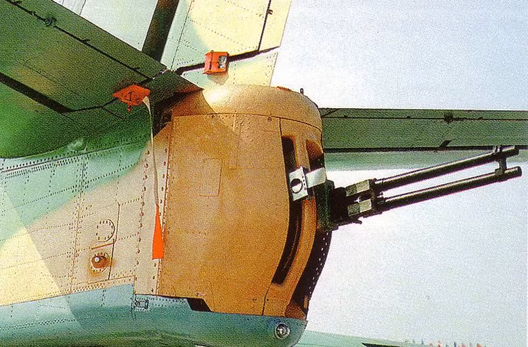 So với Su-25, Il-102 sở hữu hệ thống vũ khí khá kỳ lạ với tháp pháo đuôi điều khiển từ xa trang bị pháo GSh-23L nòng kép.