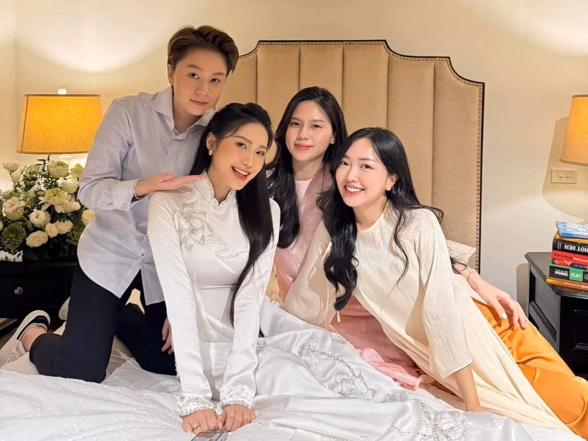 Mới đây trên trang cá nhân, Doãn Hải My chia sẻ video đi cà phê với 2 nàng WAG thân thiết và diễn viên Bảo Hân nhanh chóng thu hút hơn 610.000 lượt xem cùng hàng nghìn lượt tương tác. (Ảnh: cắt từ clip)