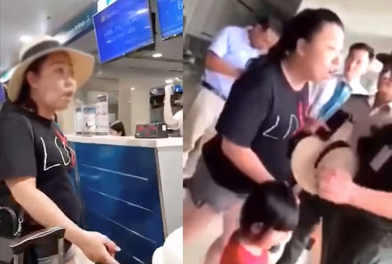 Nu khach nao loan san bay Tan Son Nhat: Phat chua dung?