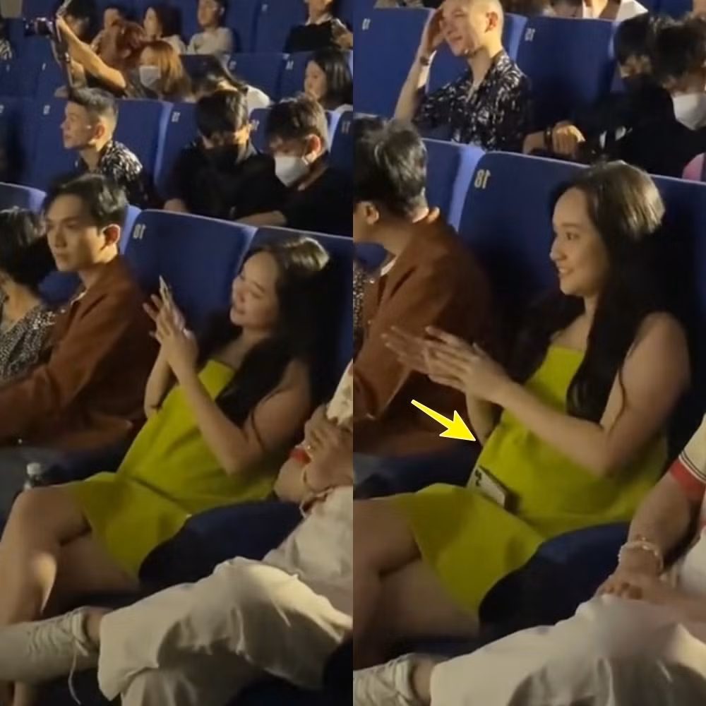 Mới đây người dùng mạng xã hội liên tục bàn tán về ngoại hình khác lạ của gái xinh Trúc Anh khi xuất hiện trong sự kiện phim.