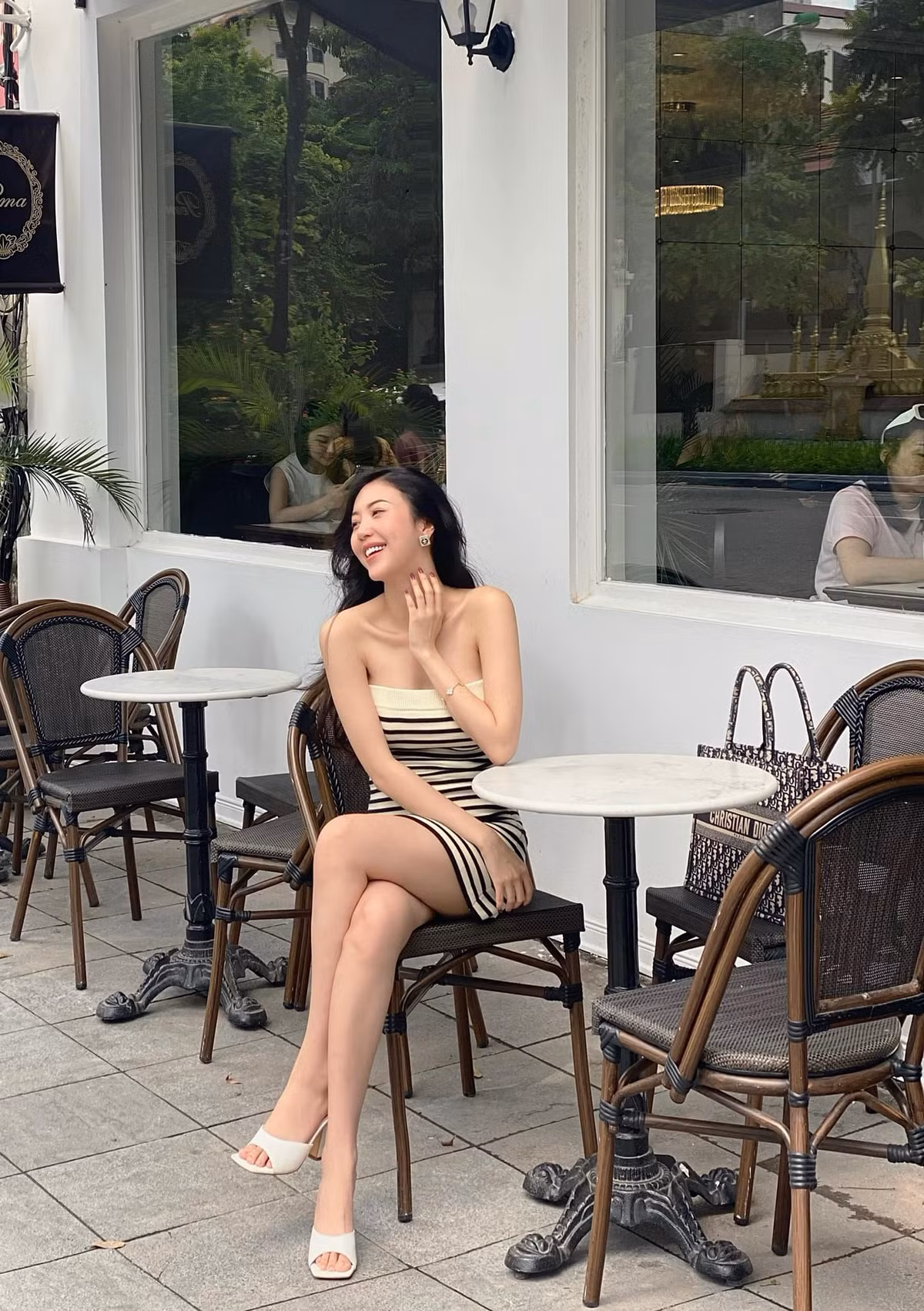 Vũ Ngọc Châm từng tham gia sân chơi The Look và trở thành Quán quân. Cô từng tham gia MV của Sơn Tùng và đóng vai phụ trong bộ phim "Tình yêu và tham vọng".